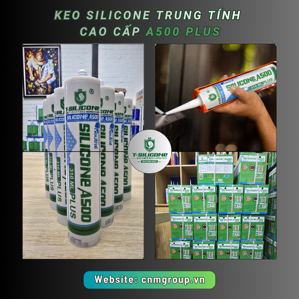 Keo Silicone A500 PLUS