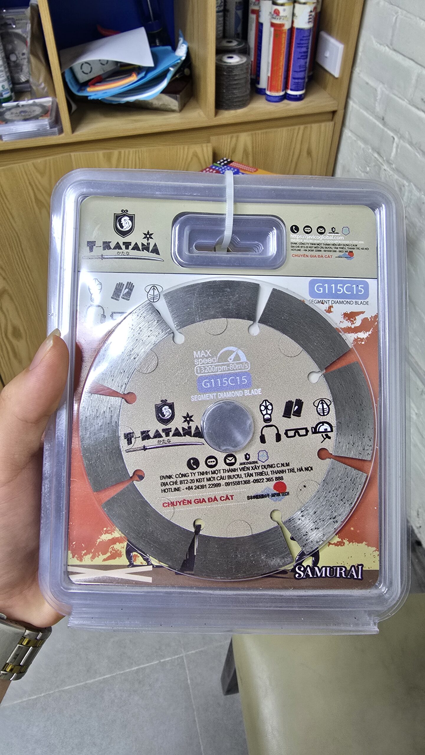 ĐÁ CẮT XÂY DỰNG T-KATANA