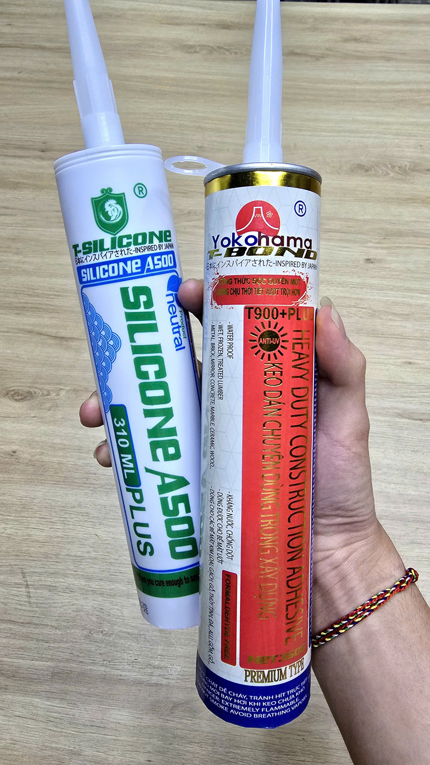 So sánh T-Silicone và T-Bond